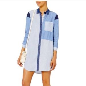 Rails Hannah Patch Denim Shirtdress
